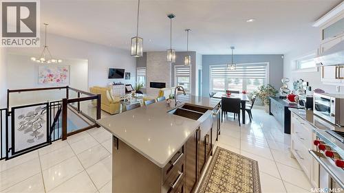 4369 Albulet Drive, Regina, SK - Indoor Photo Showing Kitchen With Upgraded Kitchen
