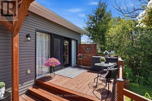 in law suite patio facing South - 1560 Sandy Hill Road, Champlain, ON 