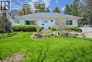 Ranch-style residence featuring white siding and a dark shingle roof - 2117 Edinburgh Drive, Burlington, ON  - Outdoor 