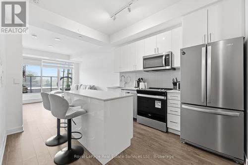 202 - 2782 Barton Street E, Hamilton (Riverdale), ON - Indoor Photo Showing Kitchen With Stainless Steel Kitchen With Upgraded Kitchen