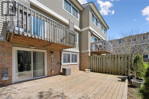 295 Water Street Unit# 21, Guelph, ON - Outdoor With Deck Patio Veranda With Exterior