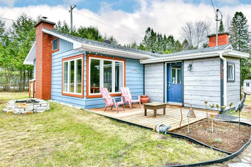 Extérieur - 3122 1Er Rang De Doncaster, Val-David, QC - Outdoor With Deck Patio Veranda