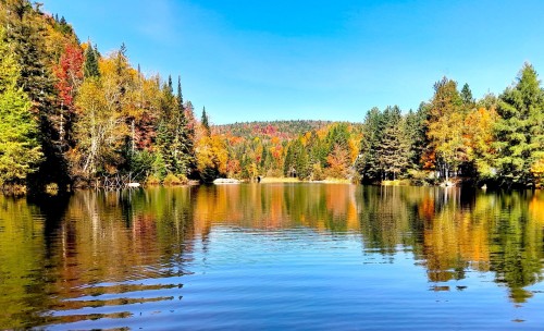 Bord de l'eau - 3122 1Er Rang De Doncaster, Val-David, QC - Outdoor With Body Of Water With View