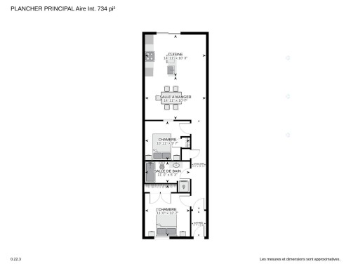 Plan (croquis) - 4319 Rue Parthenais, Montréal (Le Plateau-Mont-Royal), QC - Other