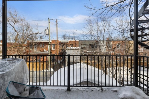 Balcony - 8259 Rue St-Denis, Montréal (Villeray/Saint-Michel/Parc-Extension), QC - Outdoor
