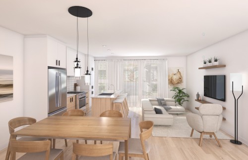 Floor Plan - 2-1740 Rue De Roberval, Montréal (Le Sud-Ouest), QC - Indoor Photo Showing Dining Room