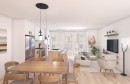 Floor Plan - 2-1740 Rue De Roberval, Montréal (Le Sud-Ouest), QC  - Indoor Photo Showing Dining Room 