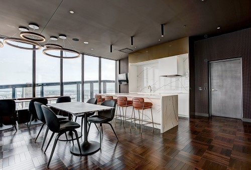 Common room - 2511-1188 Rue St-Antoine O., Montréal (Ville-Marie), QC - Indoor Photo Showing Dining Room