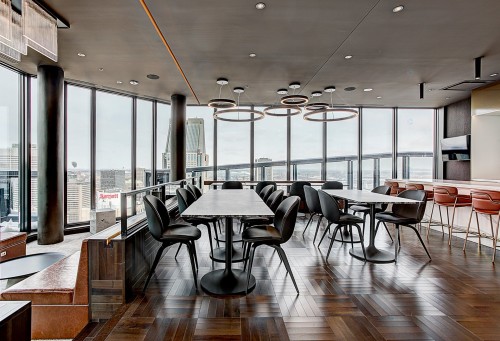 Common room - 2511-1188 Rue St-Antoine O., Montréal (Ville-Marie), QC - Indoor Photo Showing Dining Room