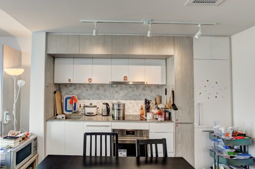 Kitchen - 2511-1188 Rue St-Antoine O., Montréal (Ville-Marie), QC - Indoor Photo Showing Kitchen