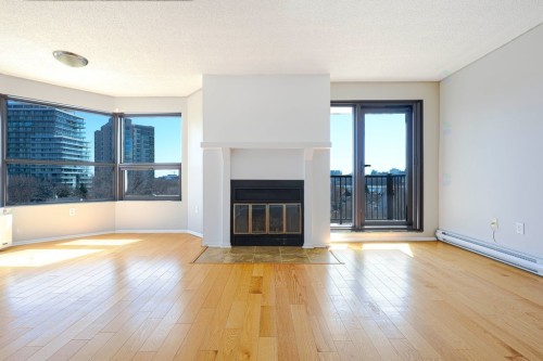 Salon - 605-259 Rue Champlain, Gatineau (Hull), QC - Indoor Photo Showing Living Room With Fireplace