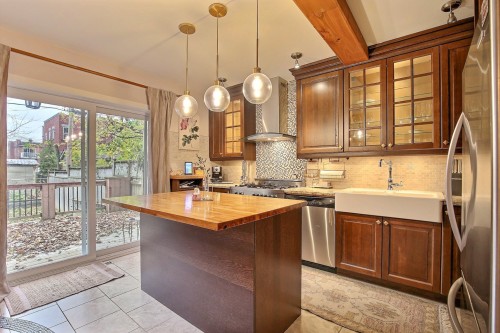 Cuisine - 109 1Re Avenue, Montréal (Lasalle), QC - Indoor Photo Showing Kitchen With Upgraded Kitchen