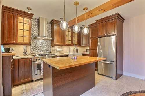 Cuisine - 109 1Re Avenue, Montréal (Lasalle), QC - Indoor Photo Showing Kitchen With Upgraded Kitchen