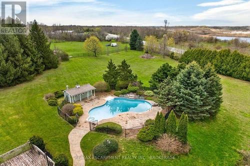 5114 Mount Nemo Crescent, Burlington, ON - Outdoor With In Ground Pool With View