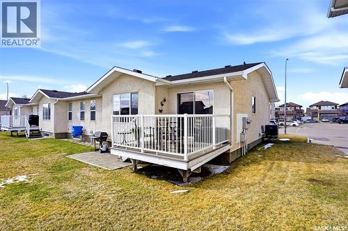 3 4101 Preston Crescent, Regina, SK - Outdoor With Deck Patio Veranda