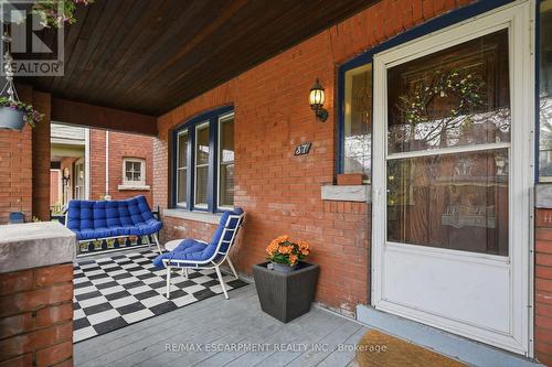 37 Connaught Avenue S, Hamilton, ON - Outdoor With Deck Patio Veranda With Exterior