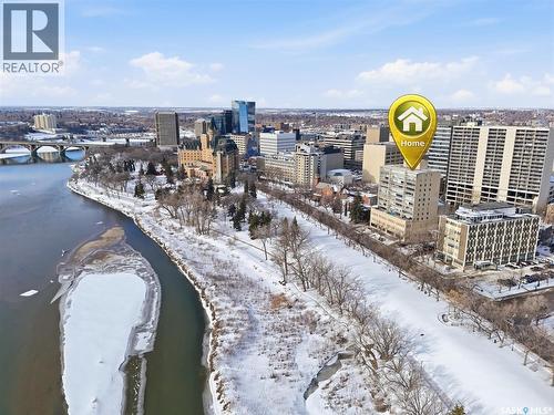 1001 730 Spadina Crescent E, Saskatoon, SK - Outdoor With View