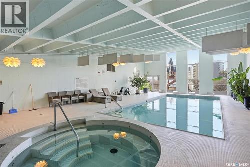 1001 730 Spadina Crescent E, Saskatoon, SK - Indoor Photo Showing Other Room With In Ground Pool