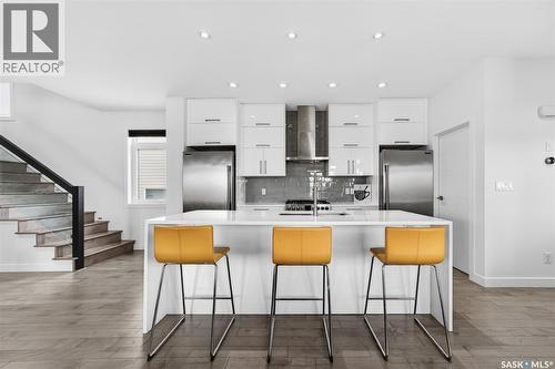 5501 Norseman Crescent, Regina, SK - Indoor Photo Showing Kitchen With Upgraded Kitchen