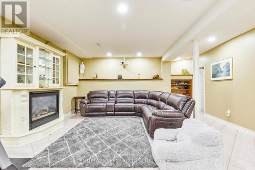 483 Ormond Drive, Oshawa, ON - Indoor Photo Showing Living Room With Fireplace