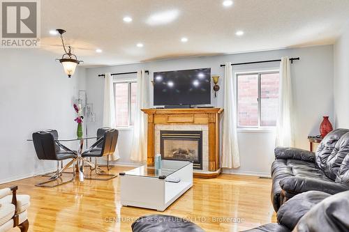 483 Ormond Drive, Oshawa, ON - Indoor Photo Showing Living Room With Fireplace