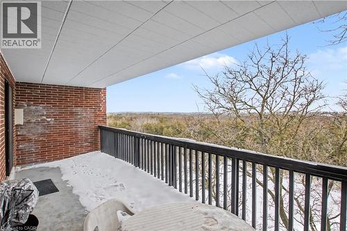 63 Conroy Crescent Unit# 52, Guelph, ON - Outdoor With Balcony With Exterior
