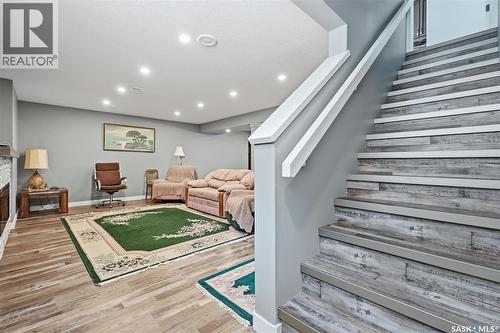 4009 Alton Crescent, Regina, SK - Indoor Photo Showing Other Room With Fireplace