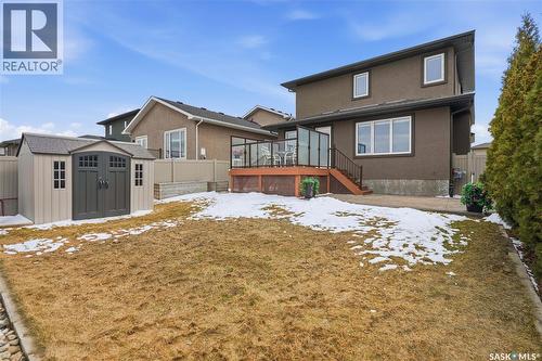 4009 Alton Crescent, Regina, SK - Outdoor With Deck Patio Veranda