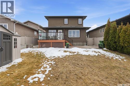 4009 Alton Crescent, Regina, SK - Outdoor With Deck Patio Veranda With Exterior