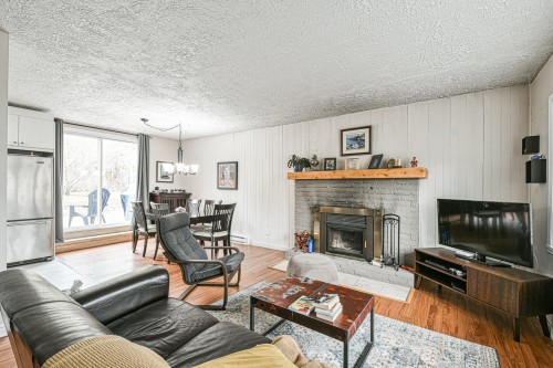 Salon - 340 Rue Des Plaines, Sainte-Adèle, QC - Indoor Photo Showing Living Room With Fireplace