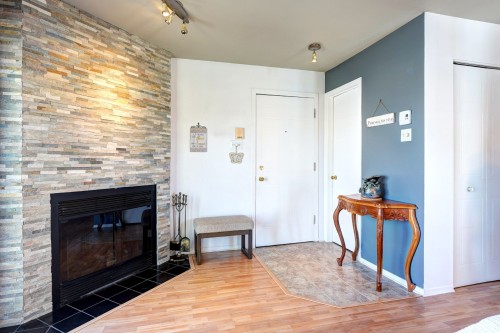 Hall d'entrée/Vestibule - 302-64 Rue Pierre-Laporte, Saint-Eustache, QC - Indoor Photo Showing Other Room With Fireplace
