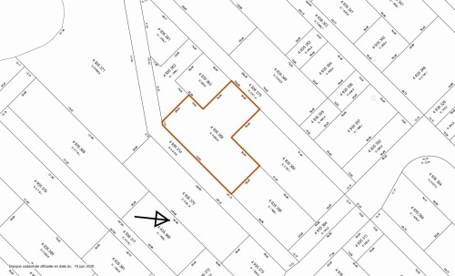 Plan (croquis) - Rue Des Genévriers, Chertsey, QC 