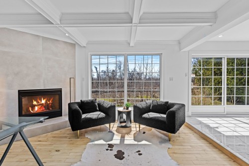 Salon - 736 Rue Des Vignobles, Rosemère, QC - Indoor Photo Showing Other Room With Fireplace
