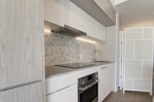 Cuisine - 2801-1188 Rue St-Antoine O., Montréal (Ville-Marie), QC - Indoor Photo Showing Kitchen