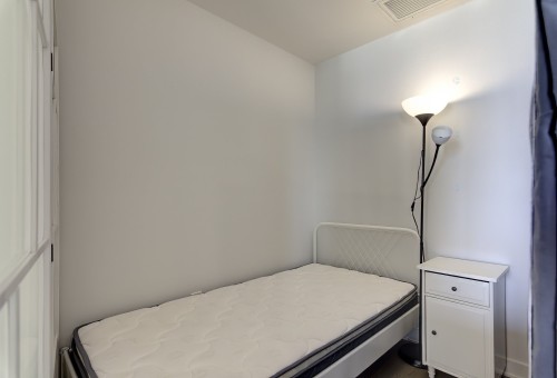 Boudoir - 2801-1188 Rue St-Antoine O., Montréal (Ville-Marie), QC - Indoor Photo Showing Bedroom