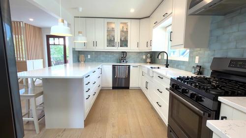 338 Burne Avenue, Kelowna, BC - Indoor Photo Showing Kitchen With Upgraded Kitchen