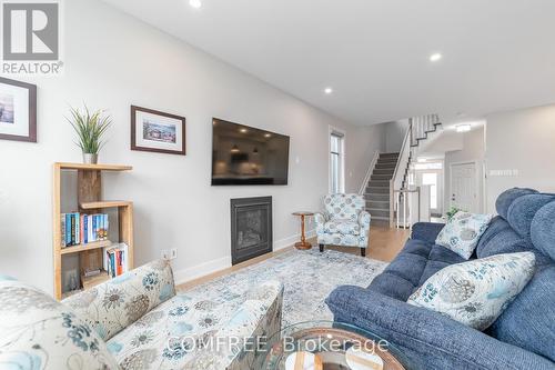 663 Putney Crescent, Ottawa, ON - Indoor Photo Showing Living Room With Fireplace