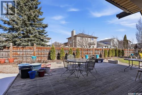 214 Forsyth Court, Saskatoon, SK - Outdoor With Deck Patio Veranda