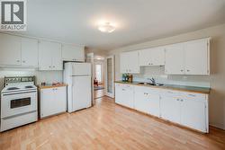 Kitchen with French doors to Living Room - 