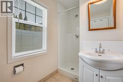 3pc bathroom w/heated floors - 