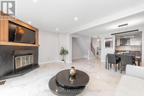 406 Verdon Private, Ottawa, ON - Indoor With Fireplace