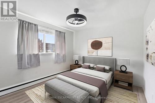 Virtually Staged - 1254 Fennell Avenue E, Hamilton, ON - Indoor Photo Showing Bedroom