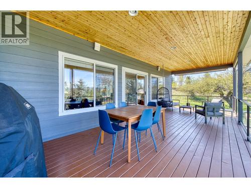 3990 June Springs Road, Kelowna, BC - Outdoor With Deck Patio Veranda With Exterior