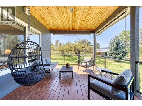 3990 June Springs Road, Kelowna, BC - Outdoor With Deck Patio Veranda With Exterior