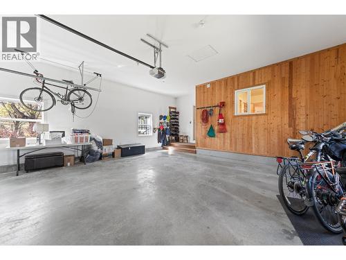3990 June Springs Road, Kelowna, BC - Indoor Photo Showing Garage