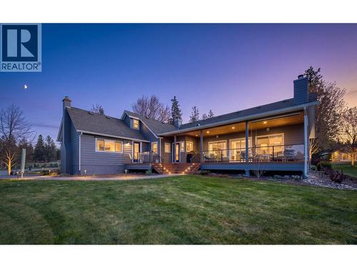 3990 June Springs Road, Kelowna, BC - Outdoor With Deck Patio Veranda