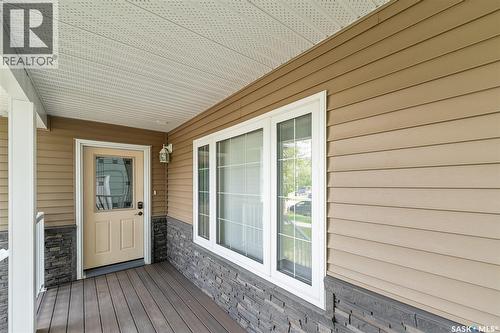 A 269 High Street E, Moose Jaw, SK - Outdoor With Deck Patio Veranda With Exterior