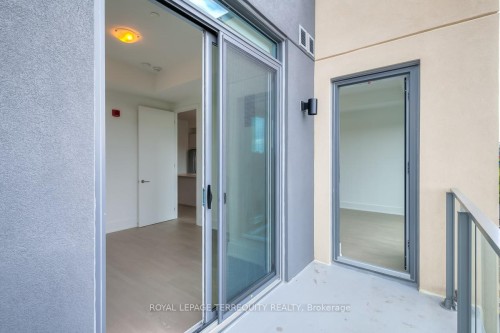 505-495 Logan Avenue, Toronto, ON - Outdoor With Balcony With Exterior