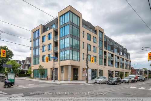 505-495 Logan Avenue, Toronto, ON - Outdoor With Facade