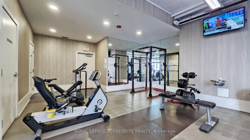 1705-20 Bruyeres Mews, Toronto, ON - Indoor Photo Showing Gym Room